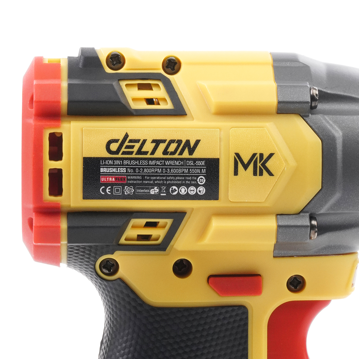 บล็อกกระแทกไร้สาย (พร้อมแบตเตอรี่) DELTON รุ่น DSL-550E ULTRAFLEX 20V 4AH_4